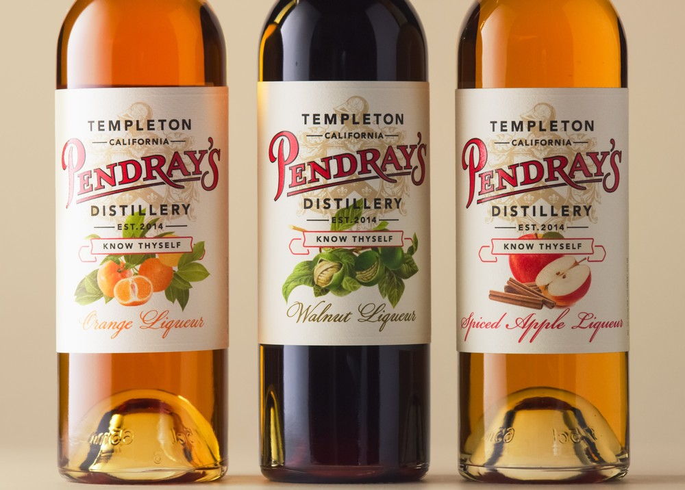 Pendray's Distillery bottles